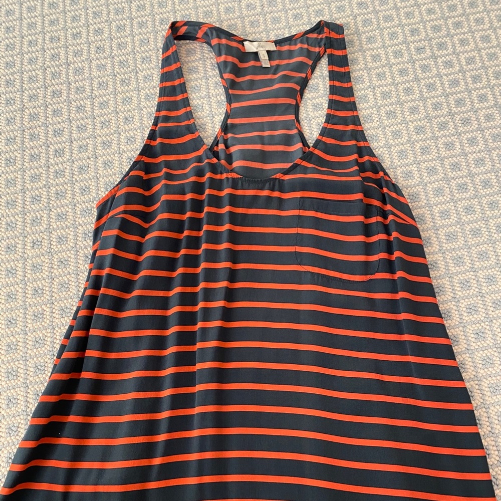 Joie silk racerback tank